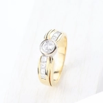 Anillo diamantes 