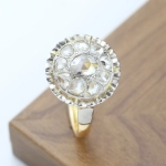 Anillo vintage diamantes 