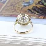 Anillo vintage diamantes 