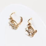 Pendientes vintage diamantes 