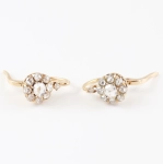 Pendientes vintage diamantes 