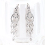 Pendientes con diamantes 