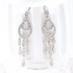 Pendientes con diamantes 