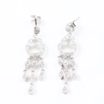 Pendientes con diamantes 