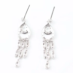 Pendientes con diamantes 