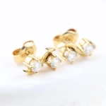 Pendientes con diamantes 