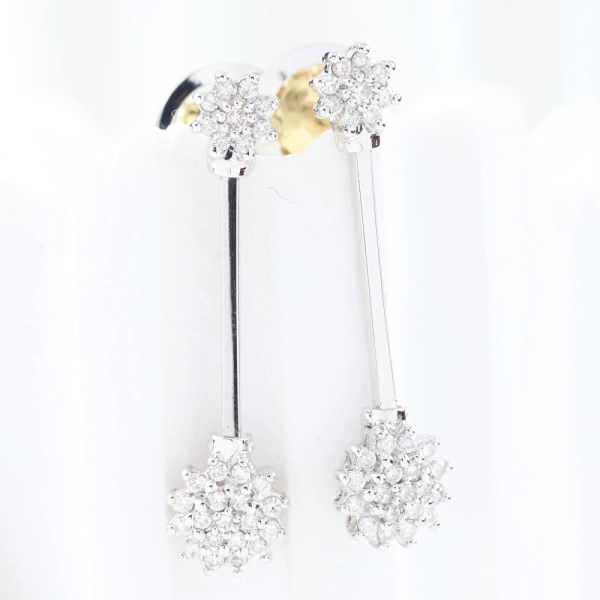 Pendientes con brillantes