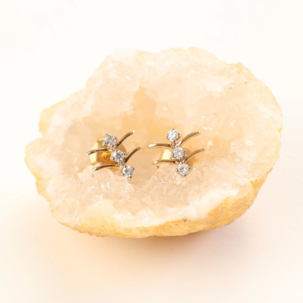 Pendientes diamantes 